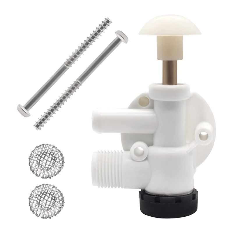 Toilet Flush Valve - AEF2-For Dometic Sealand RV ウォーターバルブアセンブリ トレーラートイレ修理キット