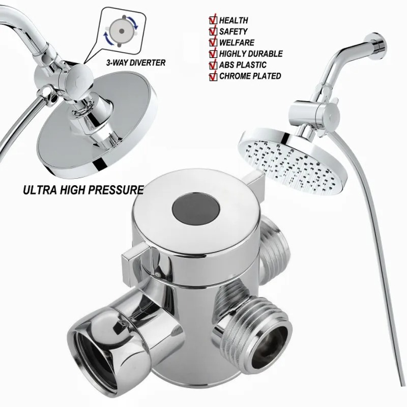 Toilet Flush Valve - ダイバーターバルブ G1/2 スプリッター 2 または 3