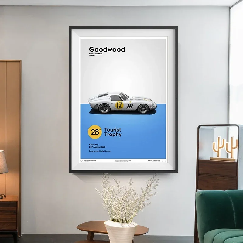 レトロ車ポスター美学 24 Heures グッドワードレース - Home Improvement Quotes のレビューと価格
