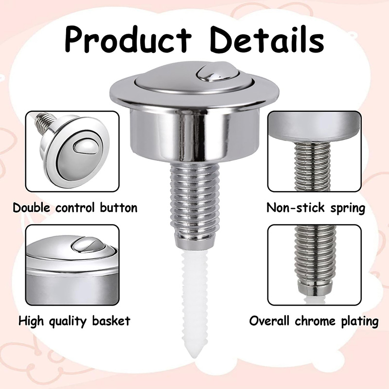 デュアルフラッシュトイレボタン フラッシュワイズ交換用トイレ - Toilet Flush Valve のレビューと価格