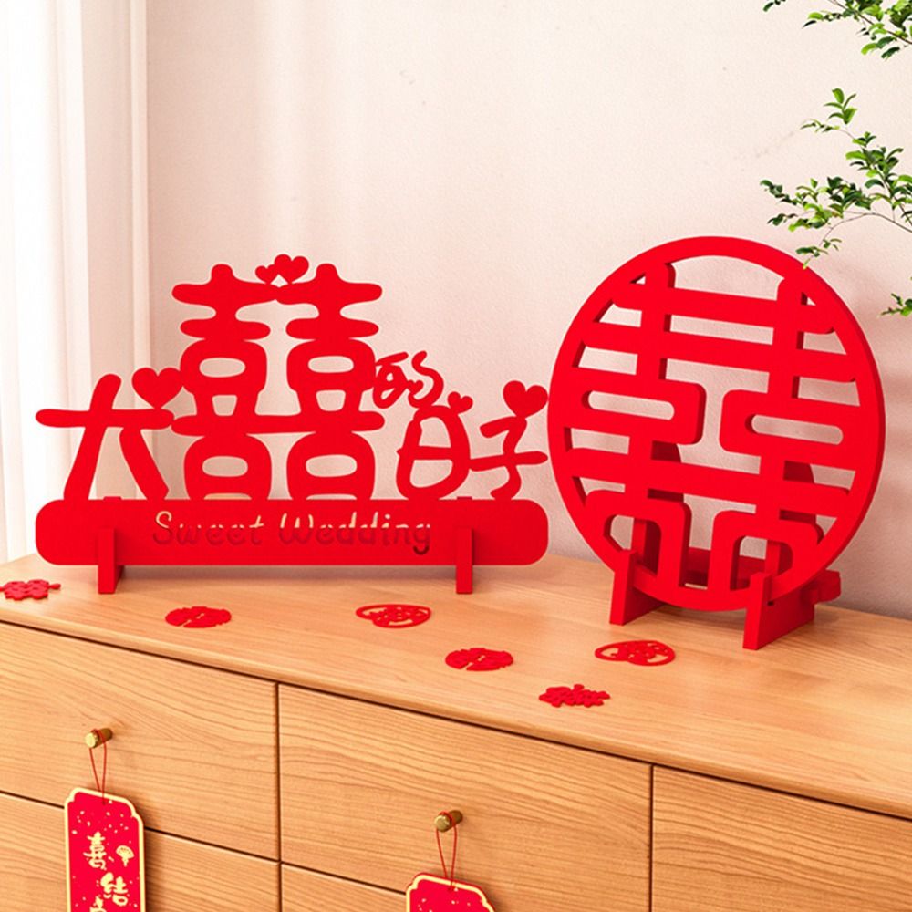 伝統的な中国の結婚式の壁のステッカー、部屋の装飾、ステッカー - Home Improvement Quotes のレビューと価格
