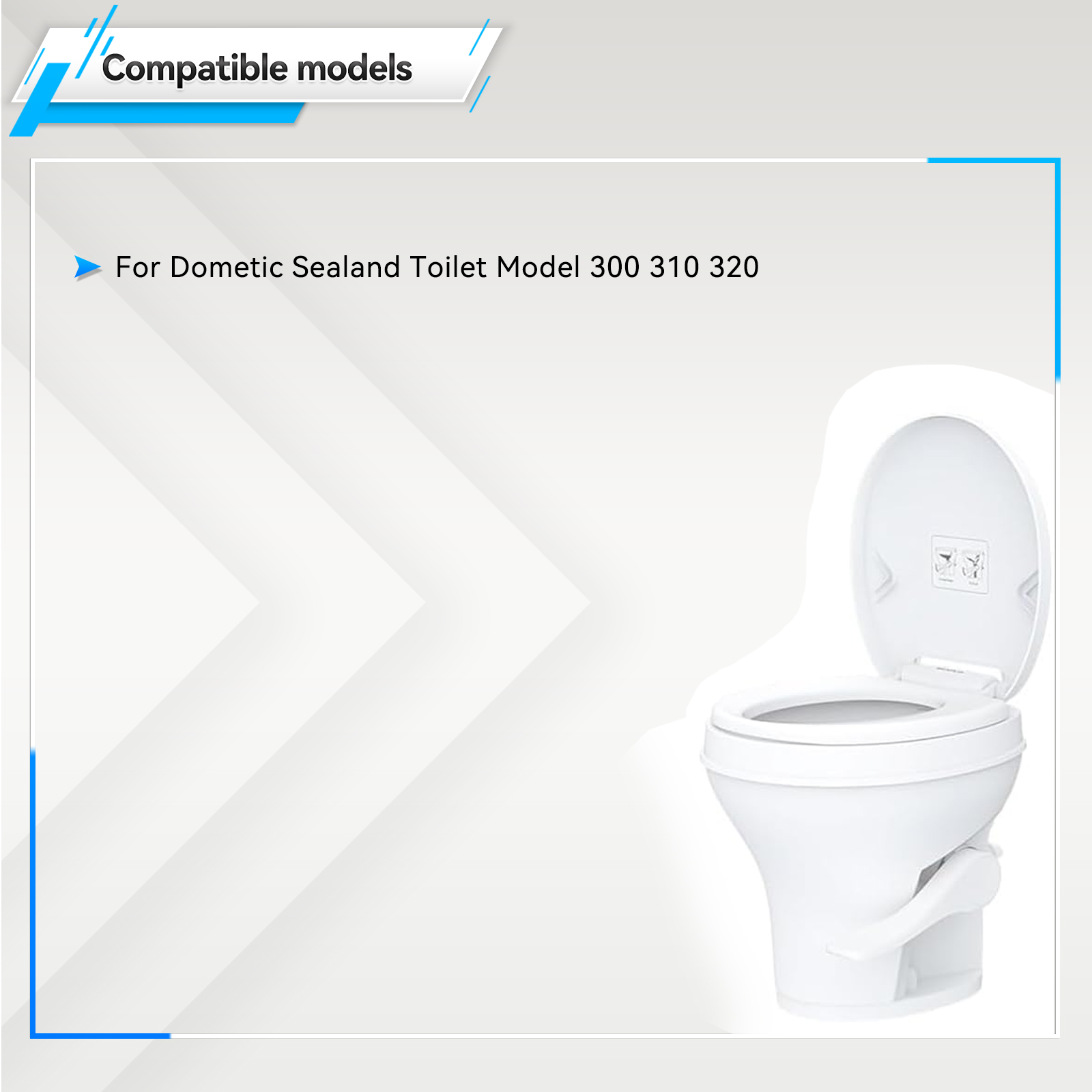 キャンピングカー用の耐久性のあるプラスチック製ウォーターバル - Toilet Flush Valve のレビューと価格