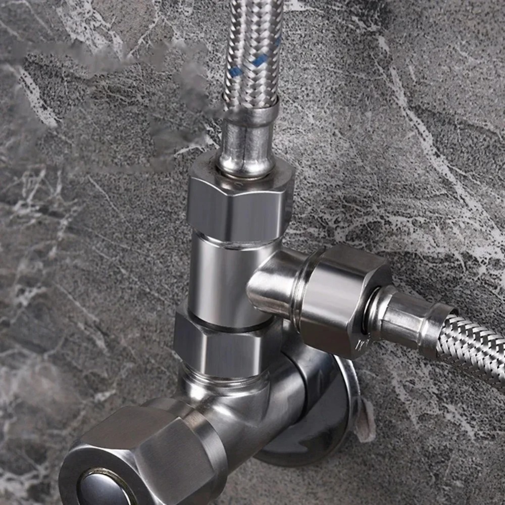 G1/2 ステンレス鋼 T アダプターダイバーターバルブ 3 - Toilet Flush Valve のレビューと価格