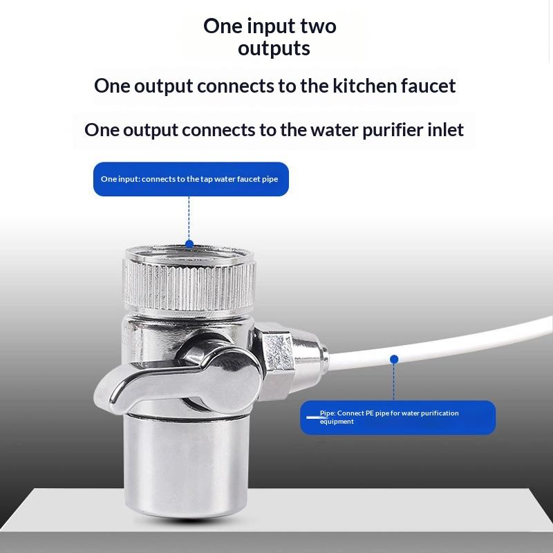 1PC 蛇口アダプターキッチンシンクスプリッターダイバーター - Toilet Flush Valve のレビューと価格